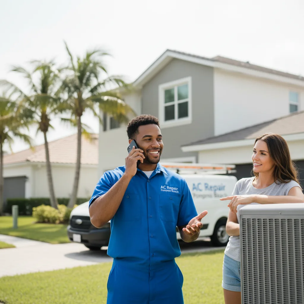 AC Repair Pompano Beach customer support in East Weymouth